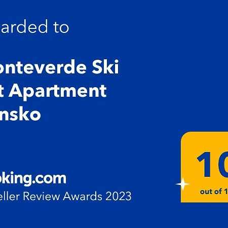 Monteverde Ski Lift Apartment Банско Екстериор снимка